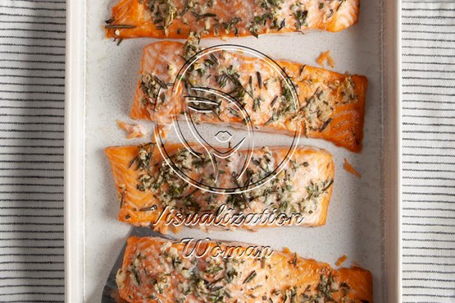 Herb-Roasted Salmon Fillets