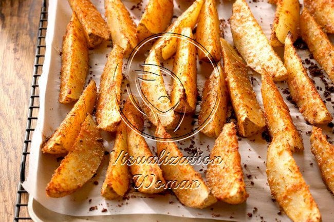 Parmesan Potato Wedges