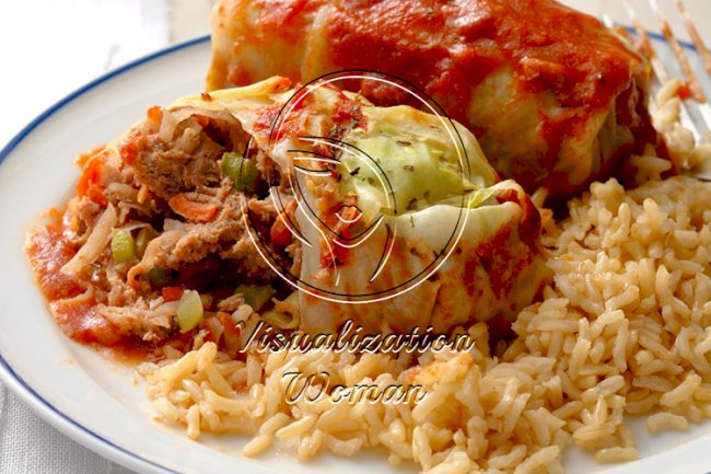 Beef Cabbage Roll-Ups