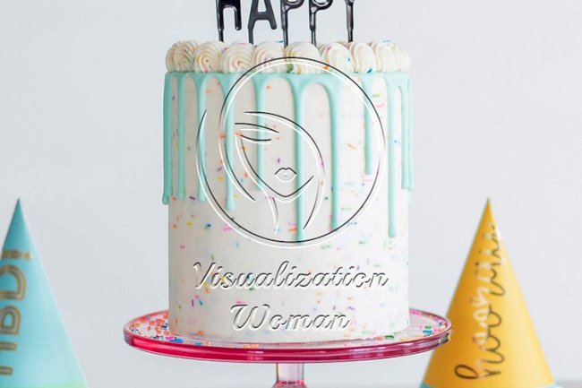 Confetti Birthday Drip Cake
