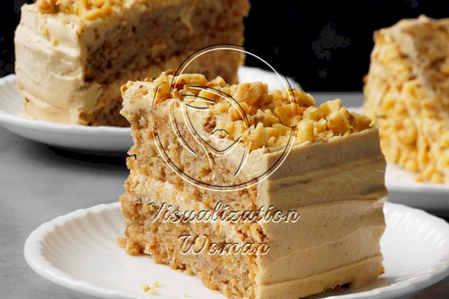 Apple Spice Cake with Brown Sugar Frosting