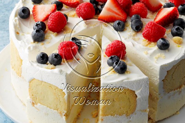 Coconut-Lemon Ice Cream Cake