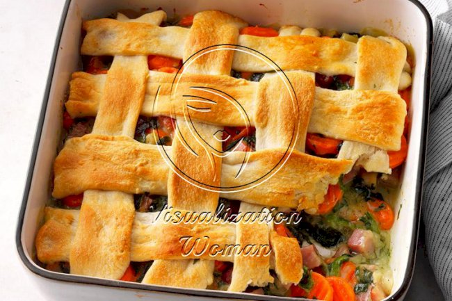 Ham & Spinach Casserole