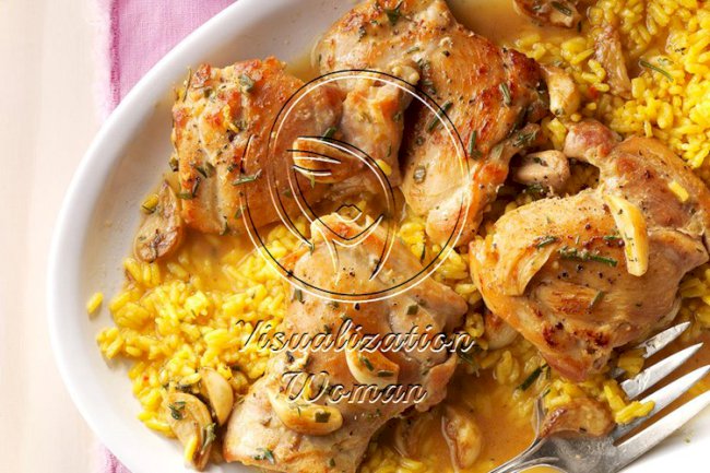 Garlic Chicken with Herbs