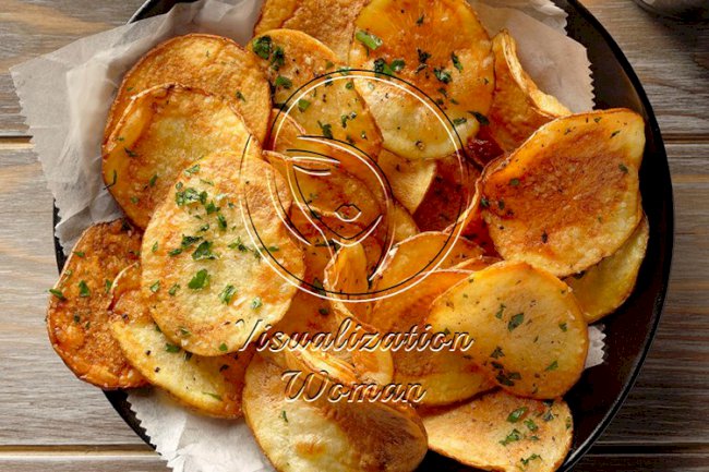 Air-Fryer Potato Chips