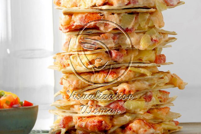 Lobster ‘n’ Artichoke Quesadillas