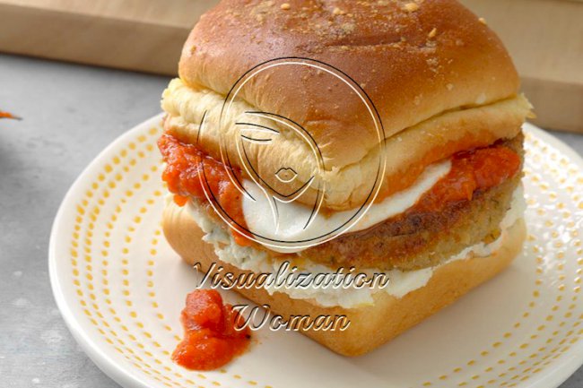 Eggplant Parmesan Sliders