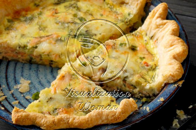 Finnish Salmon and Dill Pie