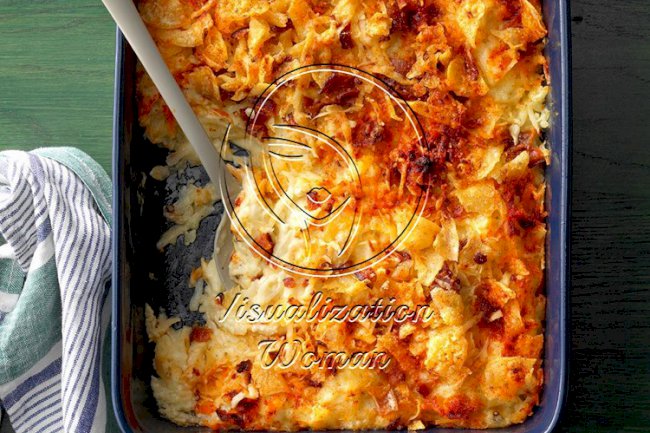 Pepper Jack Hash Brown Casserole