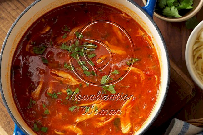 Homemade Chicken Tortilla Soup