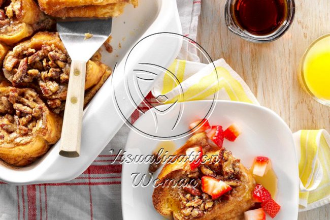 Baked French Toast with Strawberries