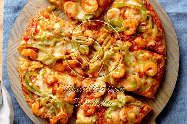 Creole Shrimp Pizza