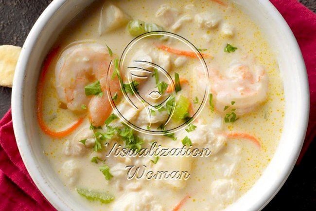 Rich Seafood Chowder