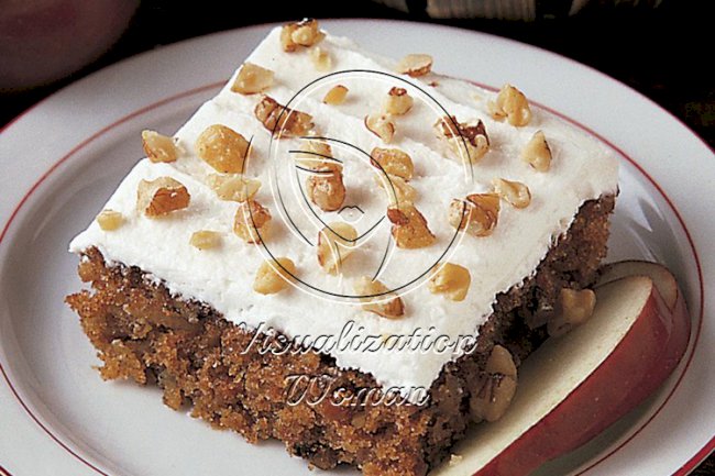 Apple Walnut Cake
