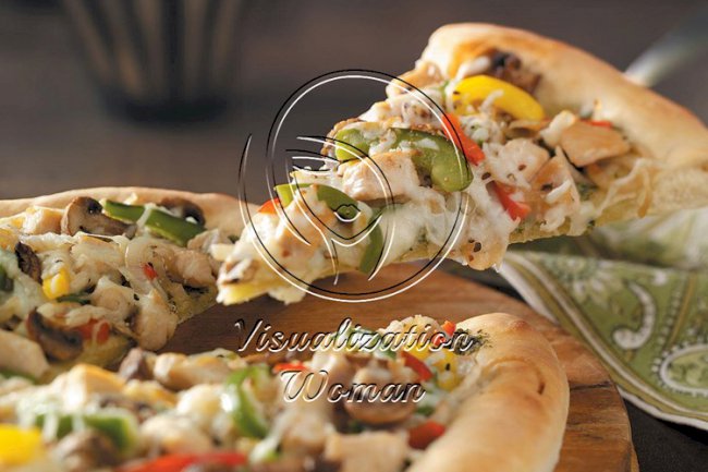 Pesto Chicken Pizza