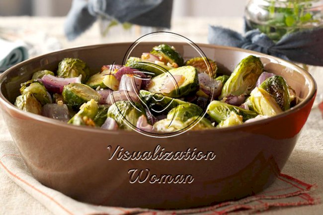 Garlic Roasted Brussels Sprouts