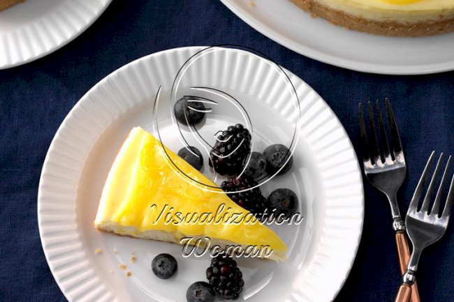 Lemon Curd Cheesecake