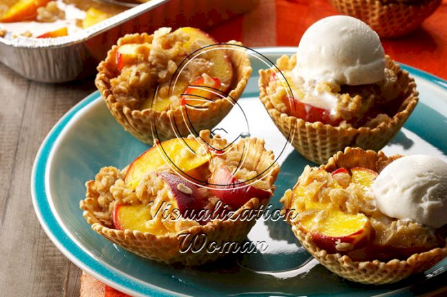 Grilled Peach Sundaes