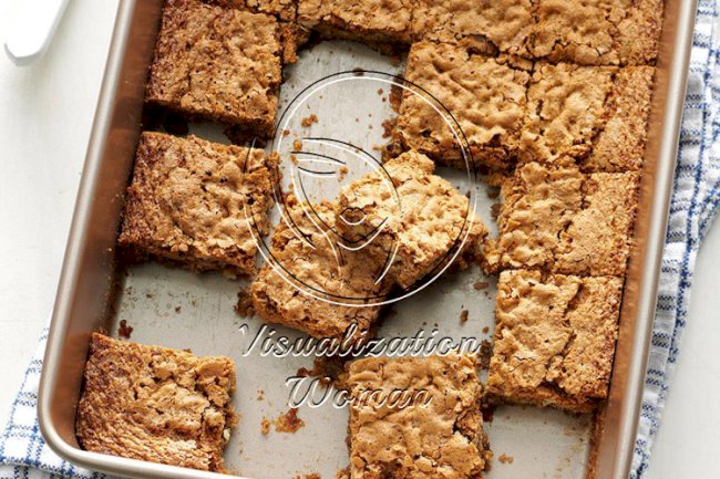 Chewy Pecan Pie Bars