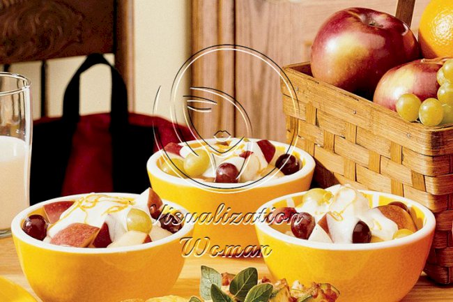 Honey Fruit Cups