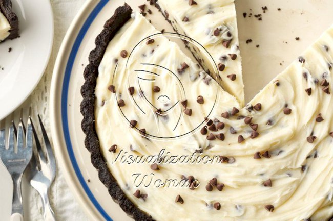 Frozen Chocolate Cheesecake Tart