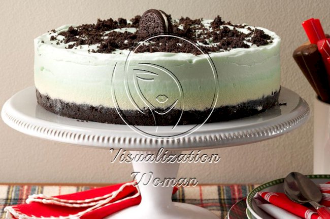 Frozen Grasshopper Torte