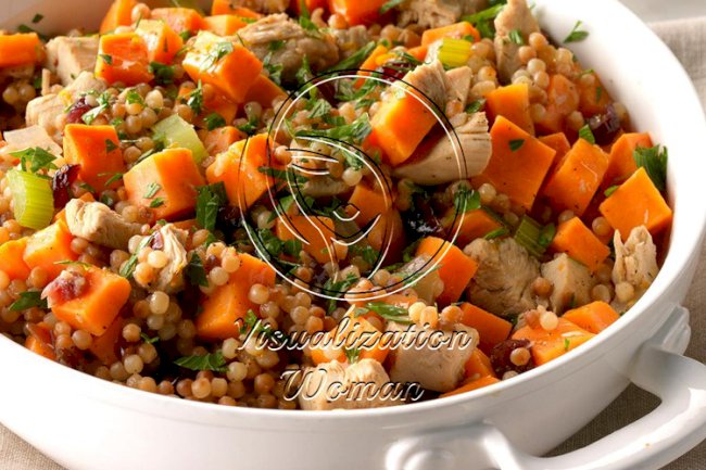 Sweet Potato and Turkey Couscous