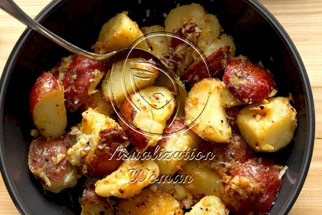Lemon & Garlic New Potatoes