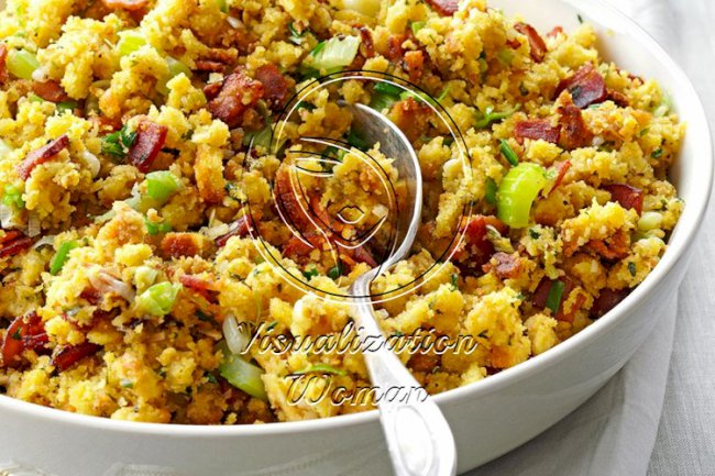 Pecan-Cornbread Dressing