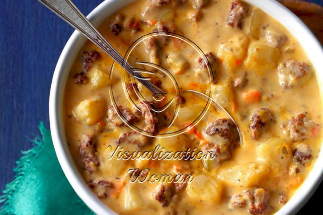 Cheeseburger Soup