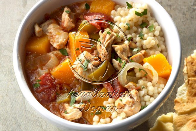 Squash & Chicken Stew
