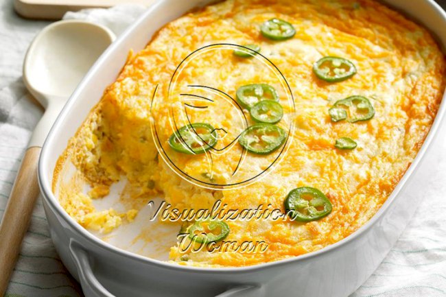 Cheesy Corn Spoon Bread
