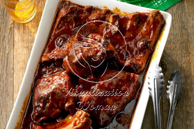 “Secret’s in the Sauce” BBQ Ribs