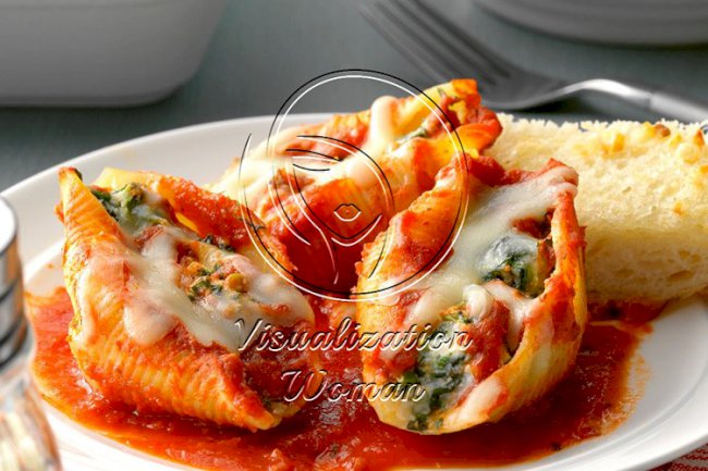 Four-Cheese Stuffed Shells