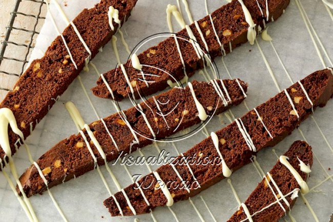Almond Chocolate Biscotti