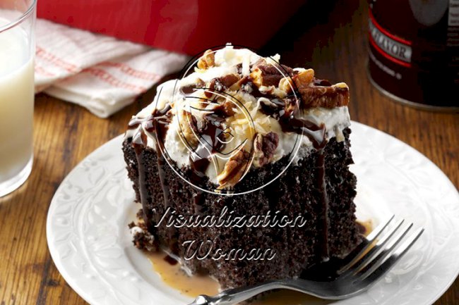 German Chocolate Tres Leches Cake