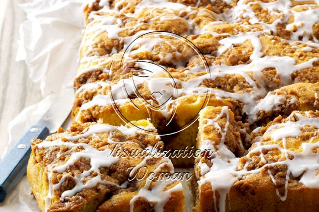 Graham Streusel Coffee Cake