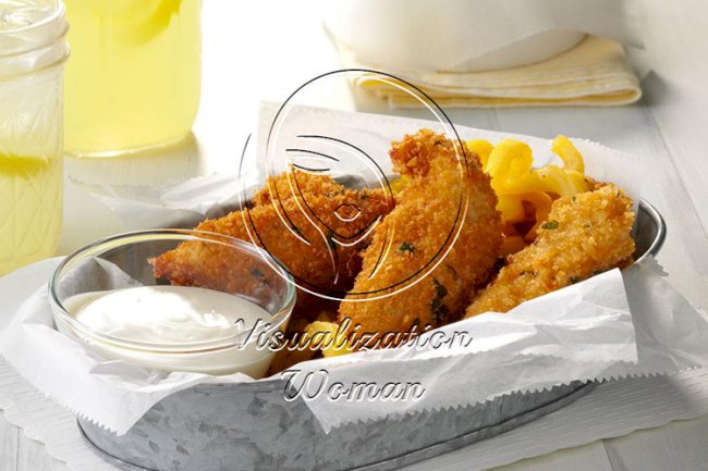 Crispy Sage Chicken Tenders