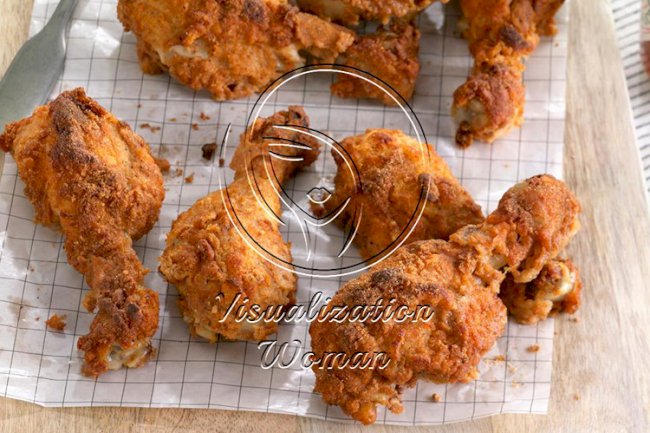 Oven-Fried Chicken Drumsticks