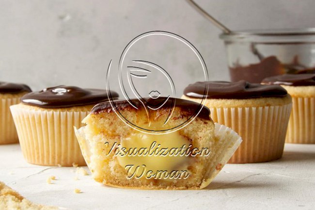 Boston Cream Cupcakes