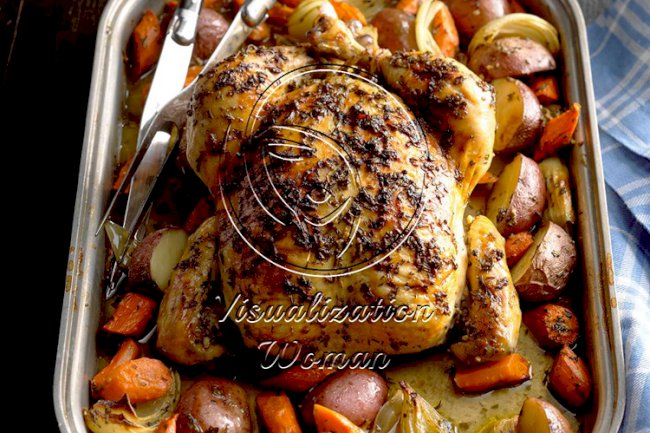 Roasted Chicken with Rosemary