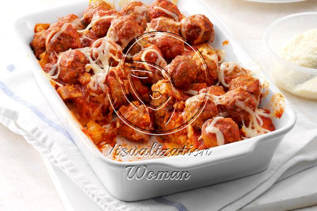 Meatball Submarine Casserole