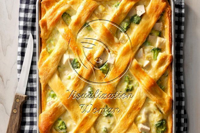 Turkey Lattice Pie