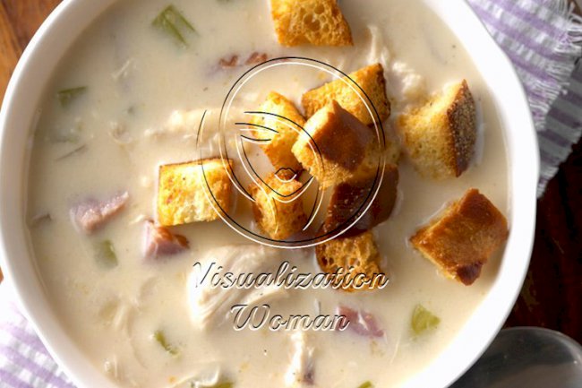 Slow-Cooker Cordon Bleu Soup