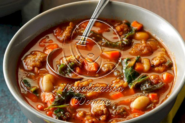 Italian Sausage and Kale Soup