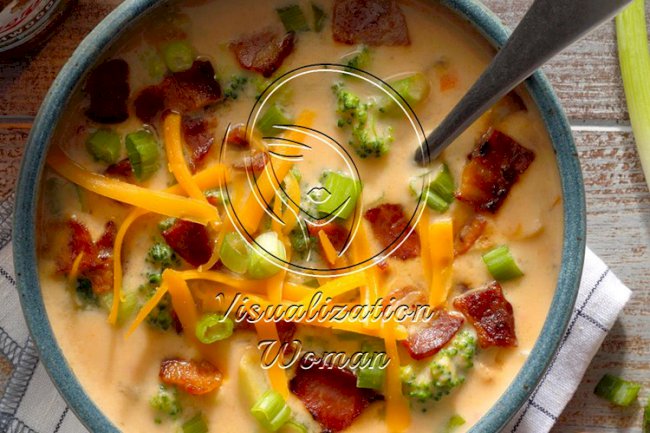 Broccoli Beer Cheese Soup