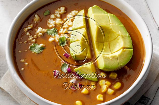 Slow-Cooker Sweet Potato Chocolate Mole Soup