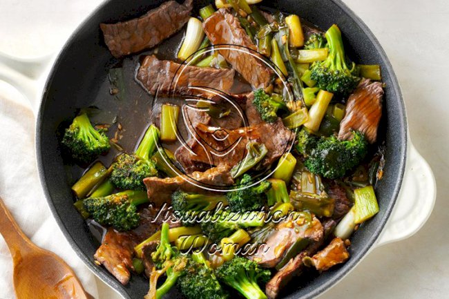 Saucy Beef with Broccoli