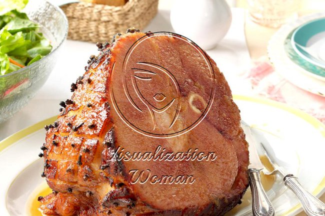 Horseradish-Glazed Ham