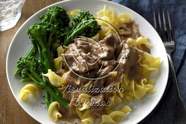 Beef in Onion Gravy